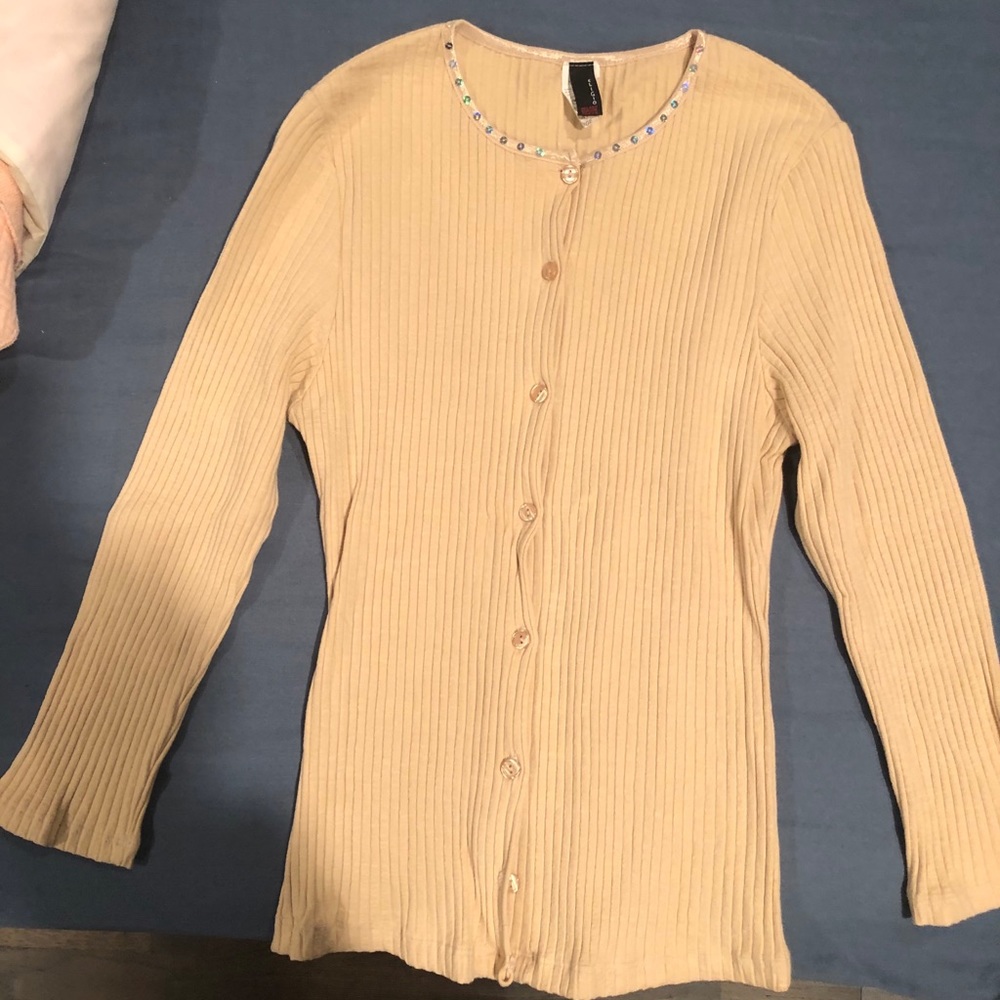 Cotton Rhinestone twin set